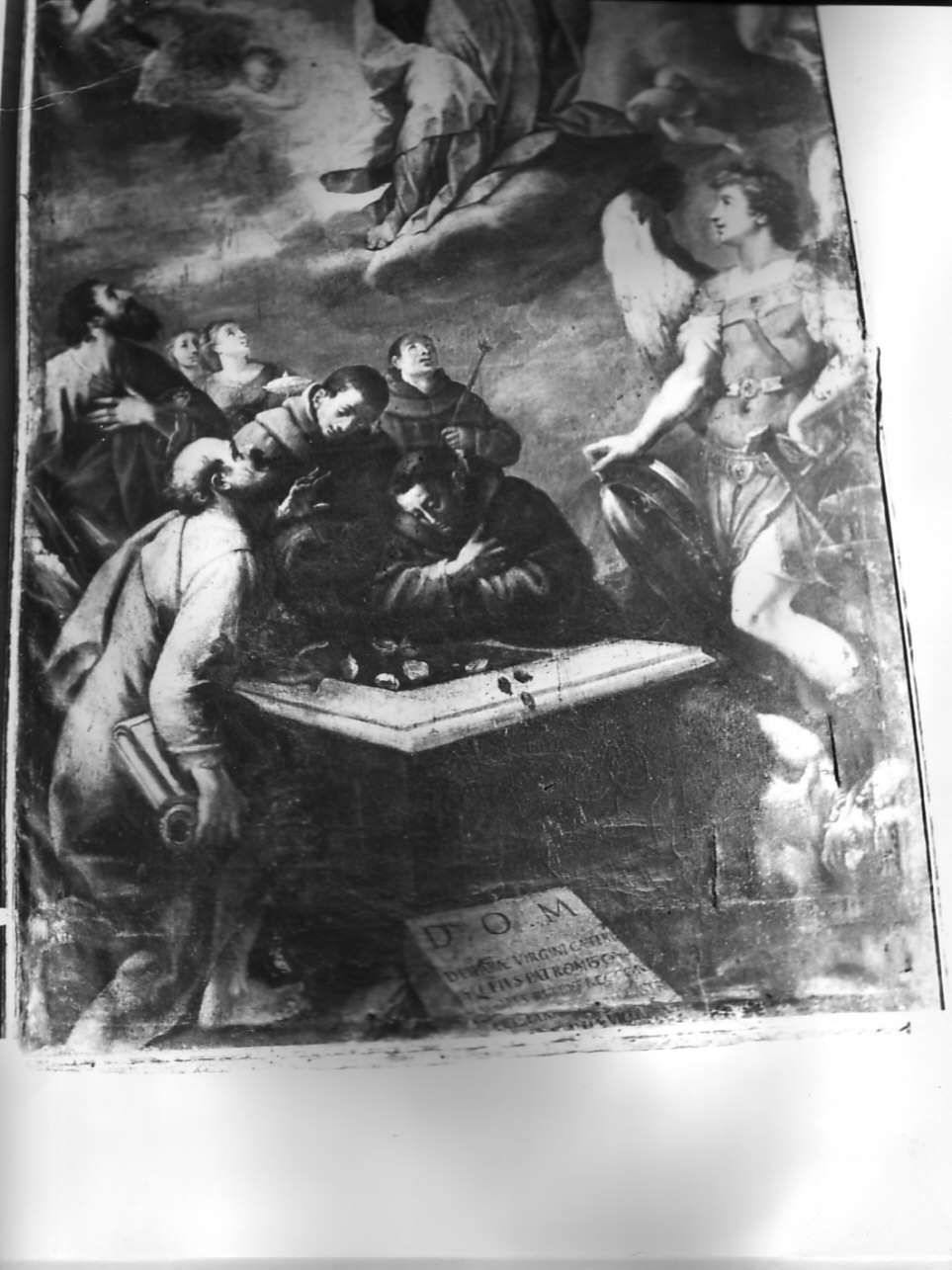 assunzione della Madonna (dipinto, opera isolata) - ambito italiano (sec. XVII)