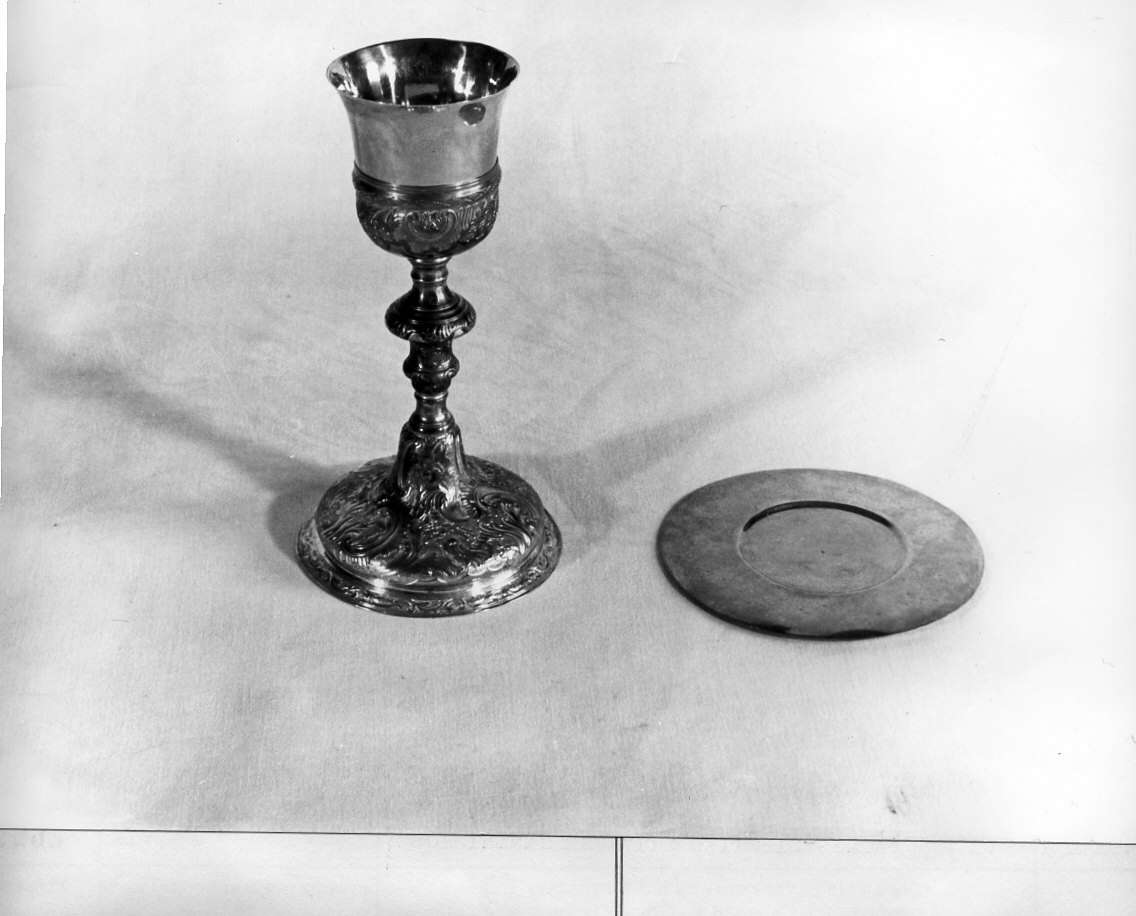 calice, opera isolata - bottega genovese (seconda metà sec. XVIII)