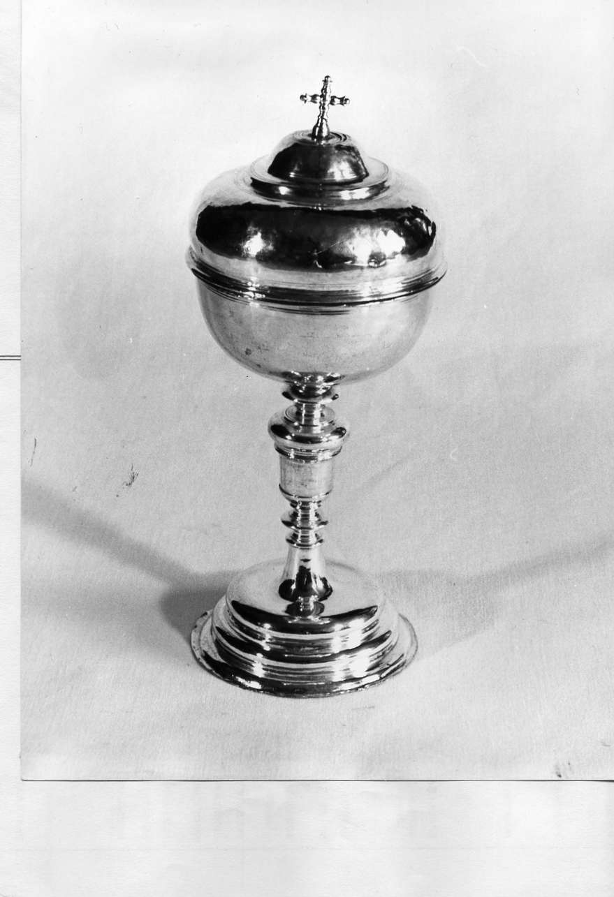 pisside, opera isolata - bottega ligure (sec. XIX)