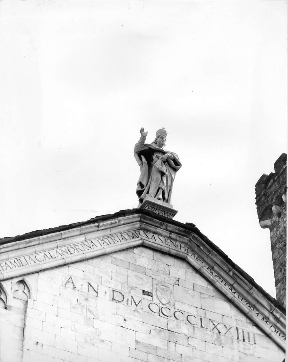 Sant'Eutichiano (scultura, opera isolata) - bottega italiana (secondo quarto sec. XVIII)