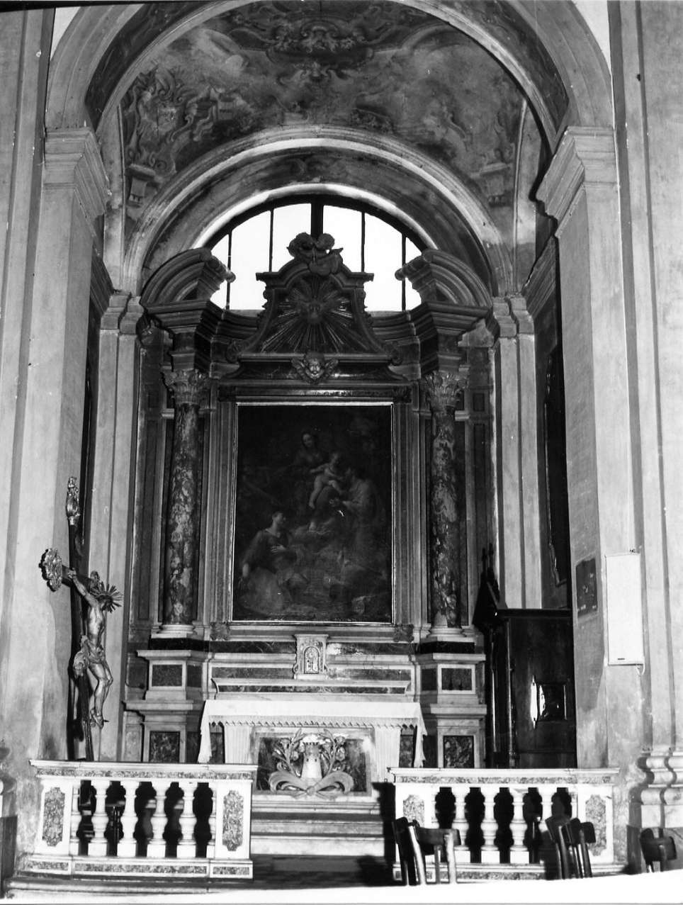 altare, opera isolata - bottega italiana (sec. XVIII)