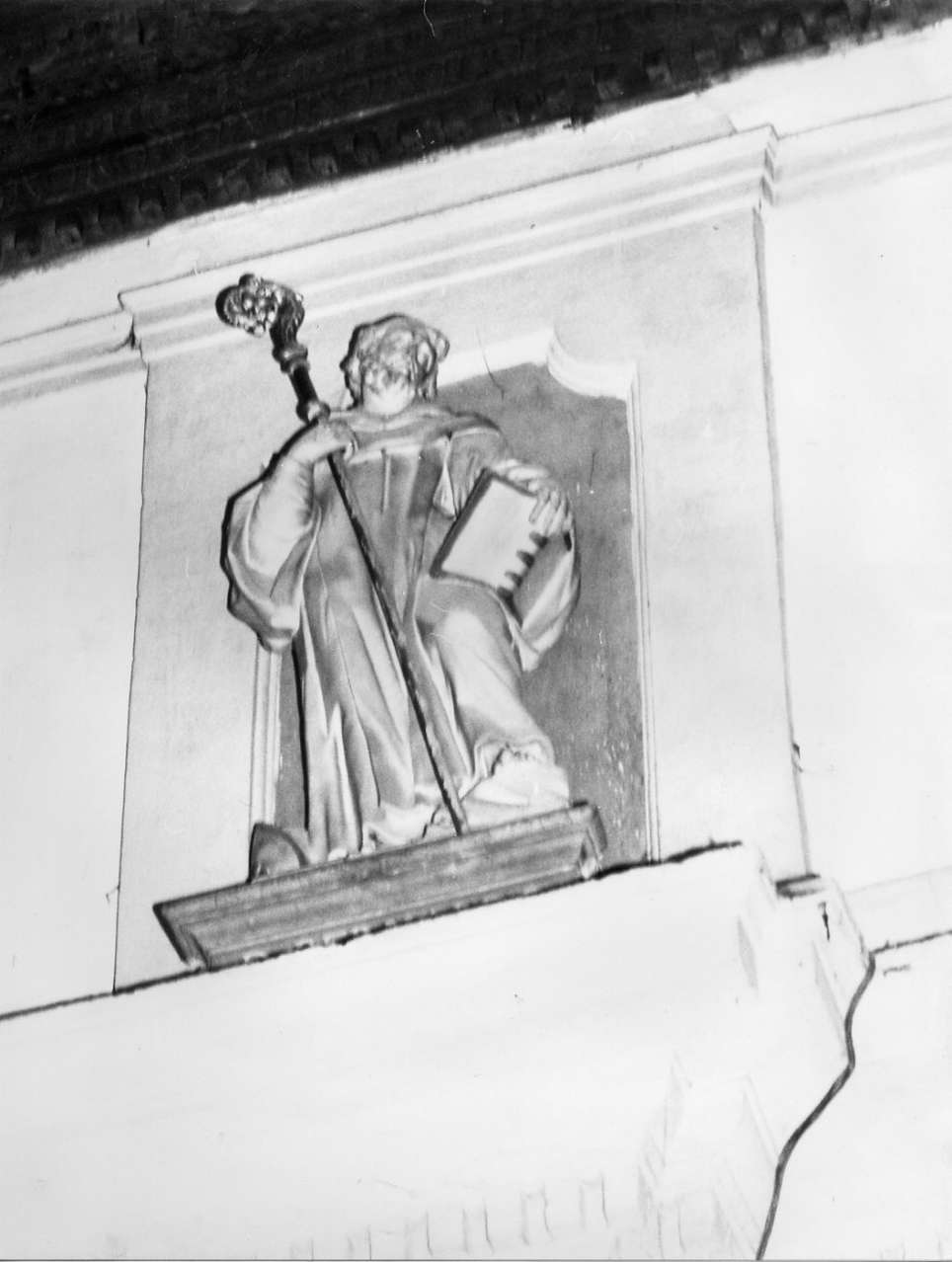 San Bernardo (scultura, serie) di Casoni Baldassarre (attribuito) (fine/inizio secc. XVII/ XVIII)