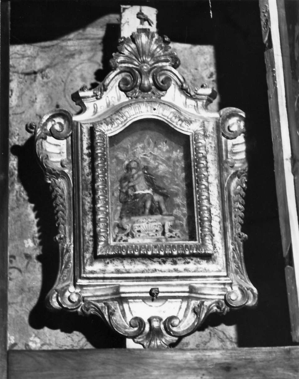 Cristo incoronato di spine (edicola, opera isolata) - bottega italiana (sec. XVIII)