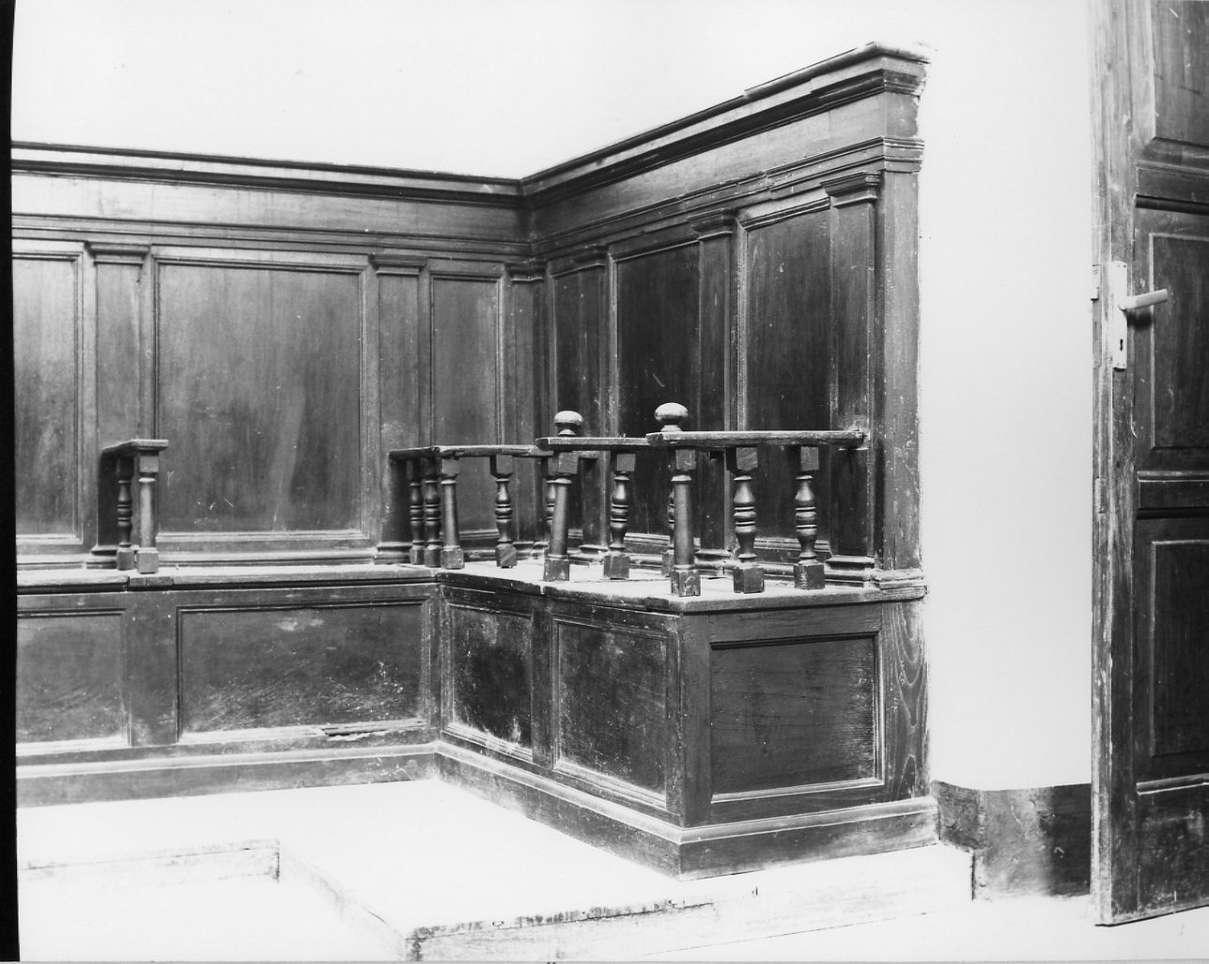 stalli del coro, insieme - bottega italiana (sec. XIX)