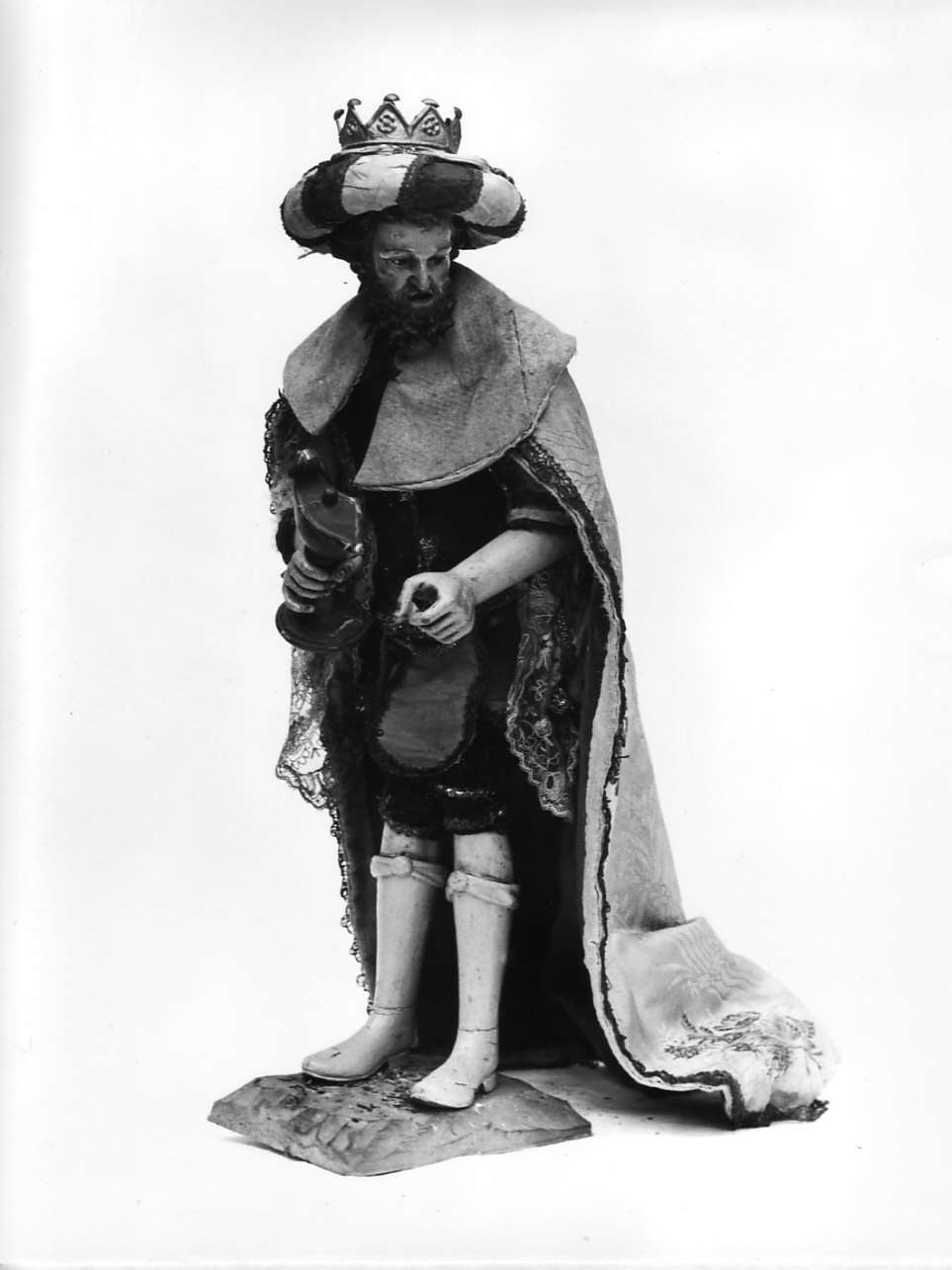re mago (statuetta di presepio, elemento d'insieme) di Maragliano Anton Maria (sec. XVIII)