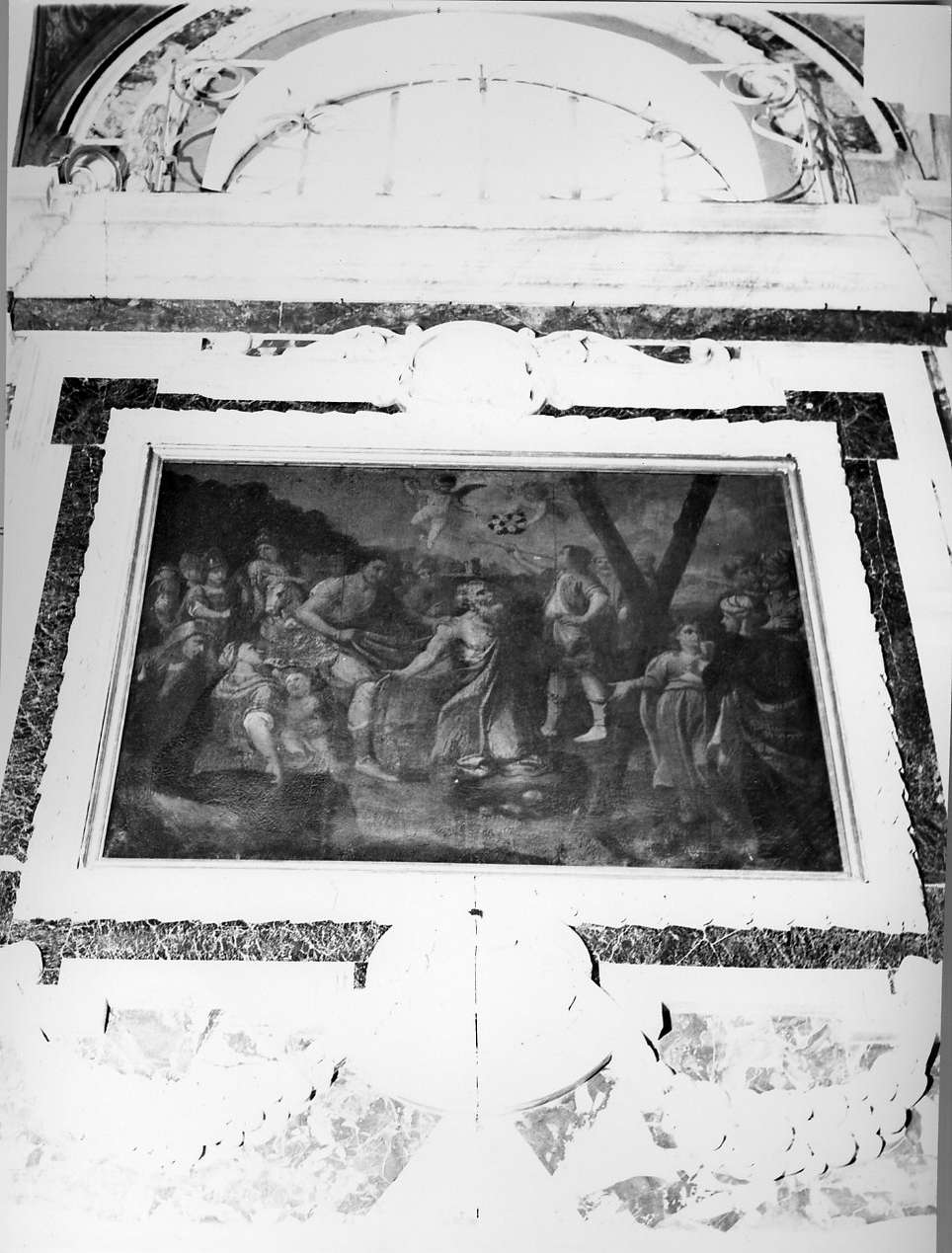 Sant'Andrea condotto al martirio (dipinto, opera isolata) - ambito italiano (secc. XVII/ XVIII)