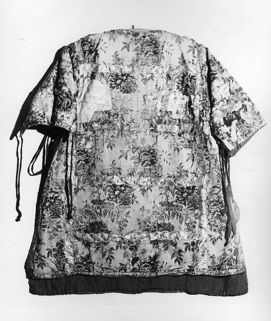 motivi decorativi floreali (paramento liturgico, insieme) - ambito italiano (sec. XVIII)