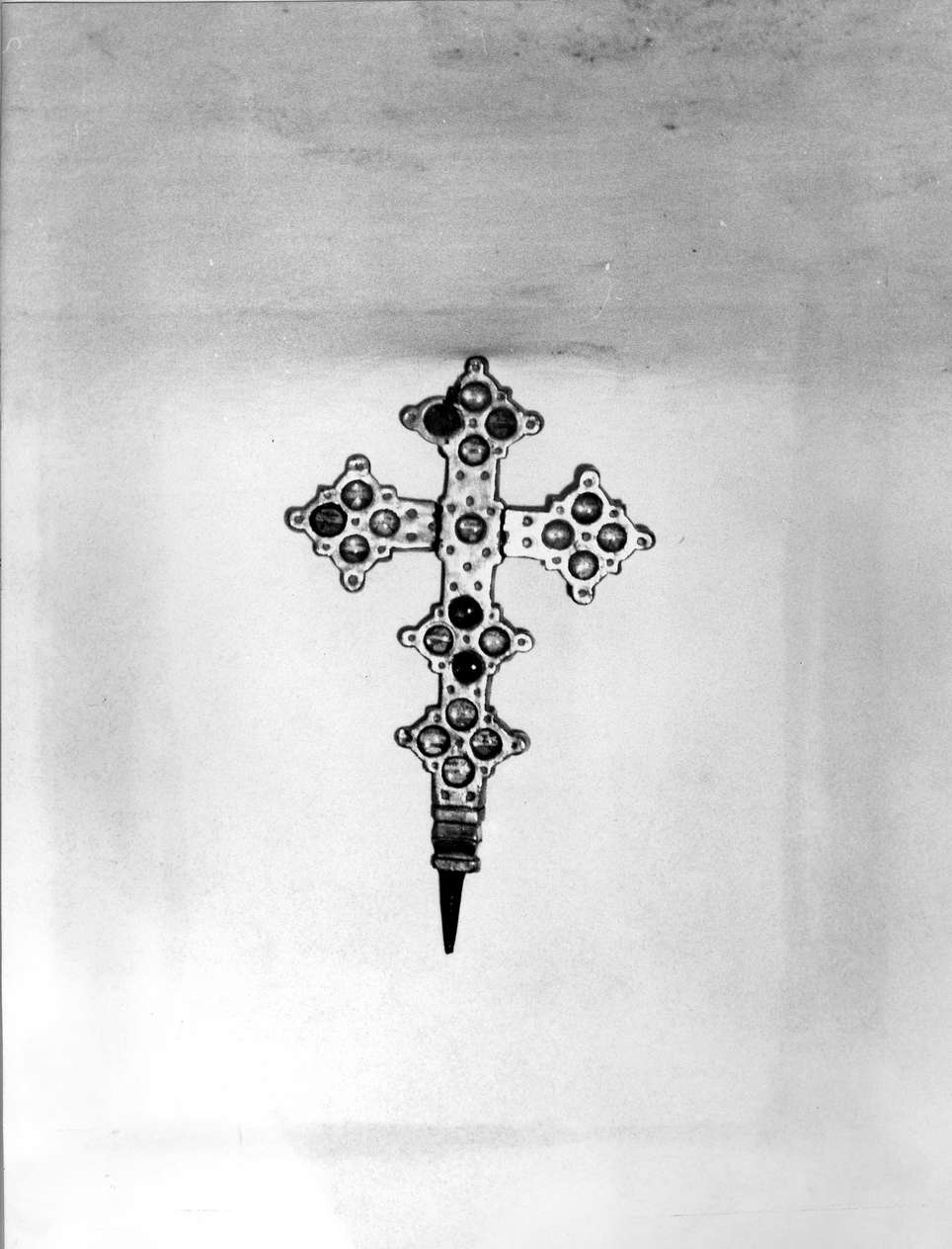 reliquiario - a croce, opera isolata - bottega ligure (sec. XVIII)