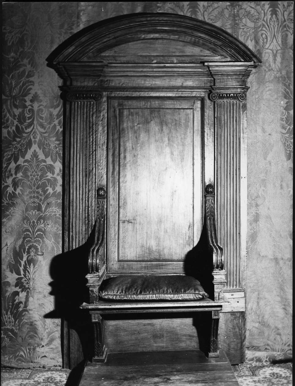 cattedra episcopale, opera isolata - bottega ligure (sec. XIX)