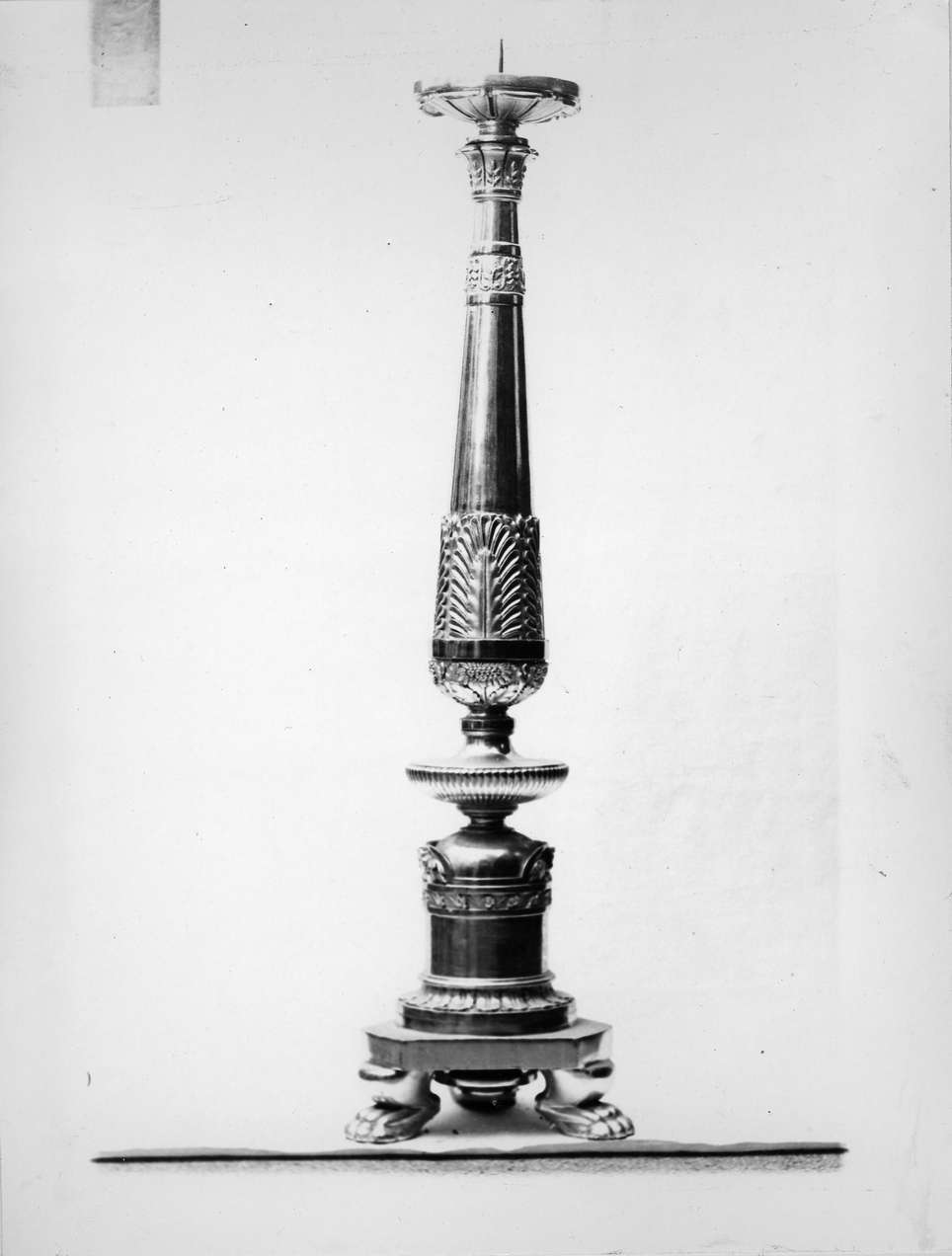 candelabro, serie - bottega italiana (sec. XIX)