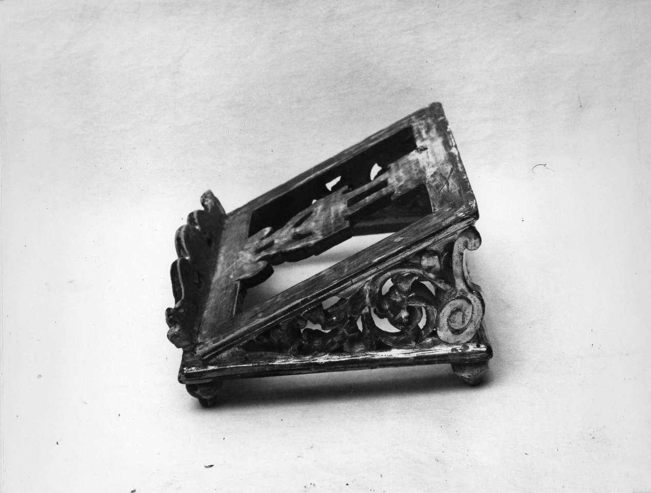 leggio da tavolo - bottega ligure (secc. XVII/ XVIII)