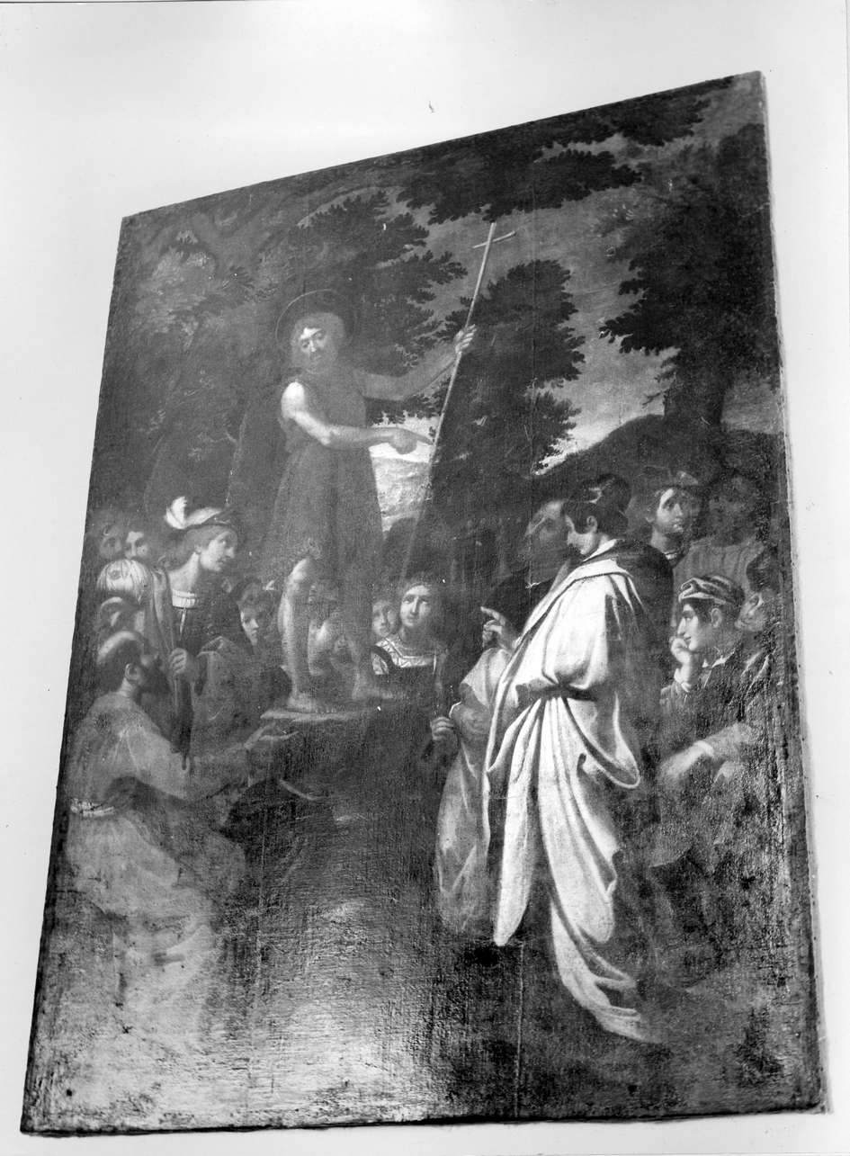 San Giovanni Battista predica nel deserto (dipinto, opera isolata) - ambito italiano (secc. XVI/ XVII)