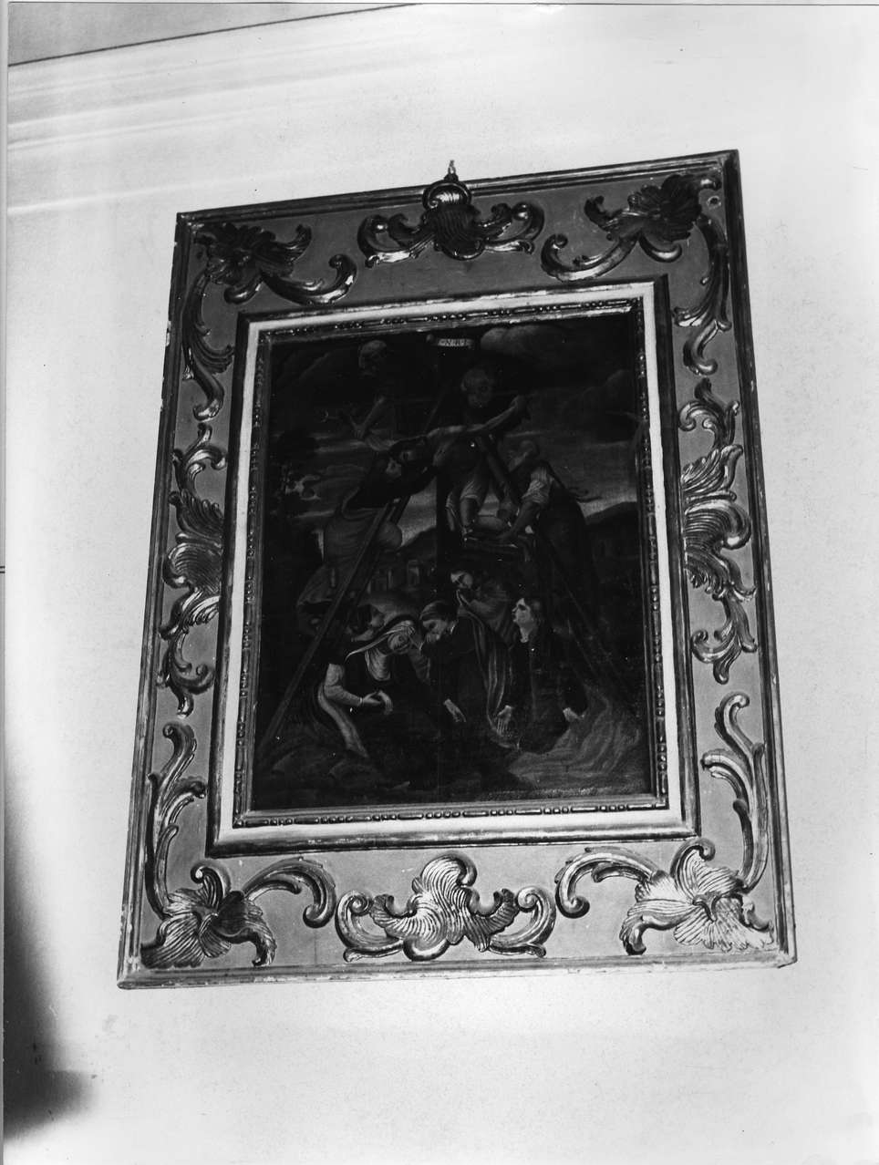 cornice di dipinto, opera isolata - bottega italiana (prima metà sec. XVIII)