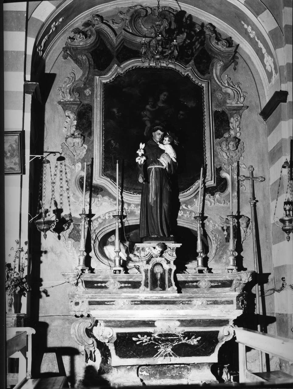 altare, opera isolata - bottega ligure (secc. XVII/ XVIII)