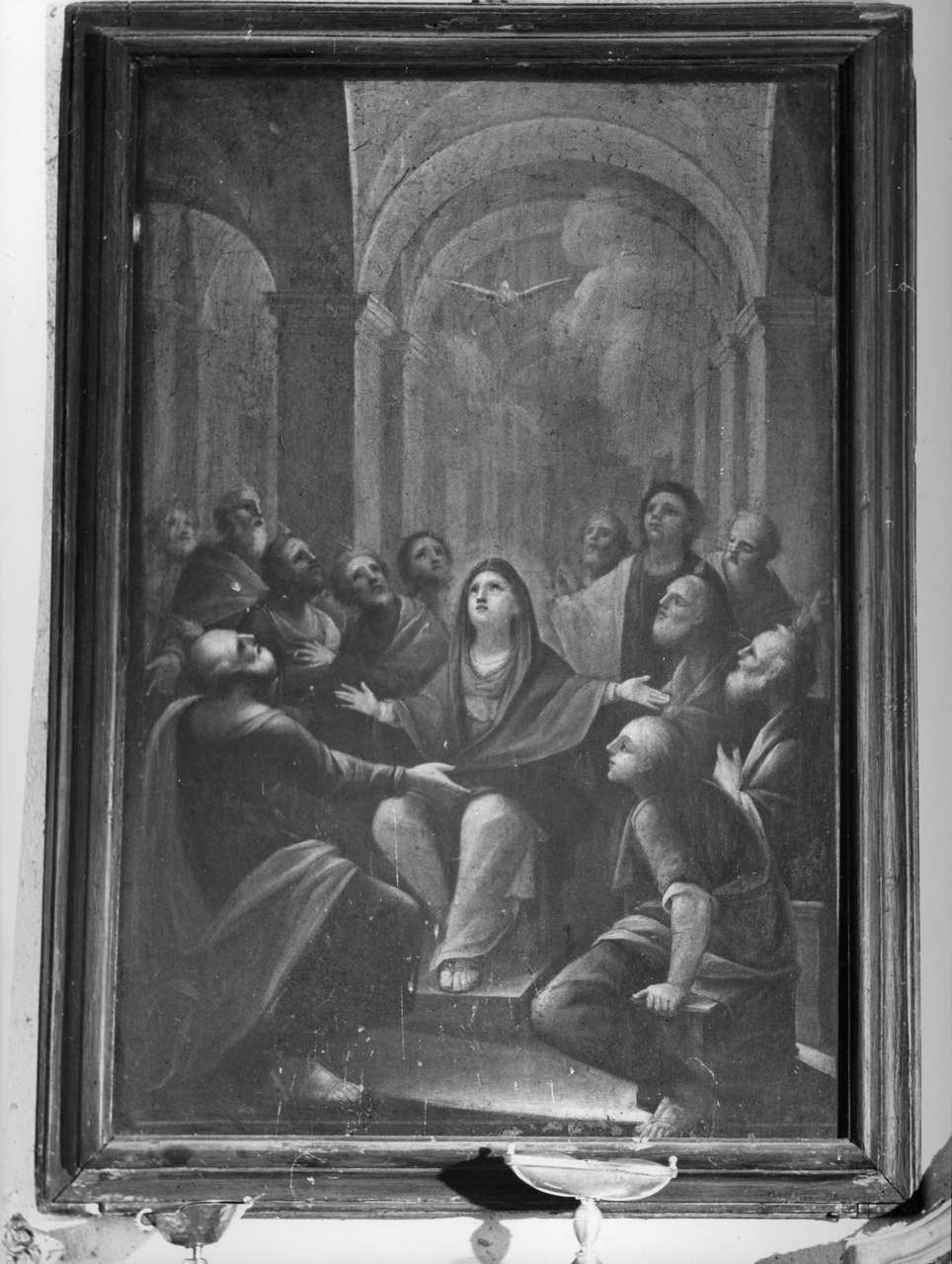 Pentecoste (dipinto, opera isolata) - ambito ligure (sec. XVII)