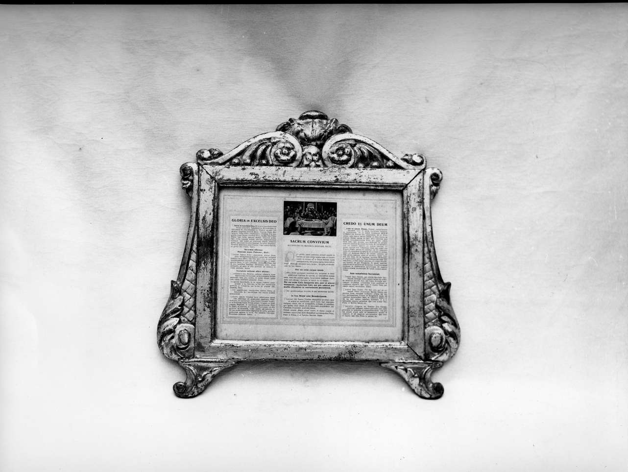 cartagloria, opera isolata - bottega ligure (sec. XIX)