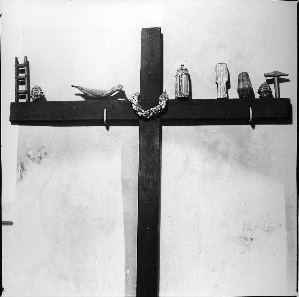 croce processionale, opera isolata - bottega ligure (sec. XVIII)