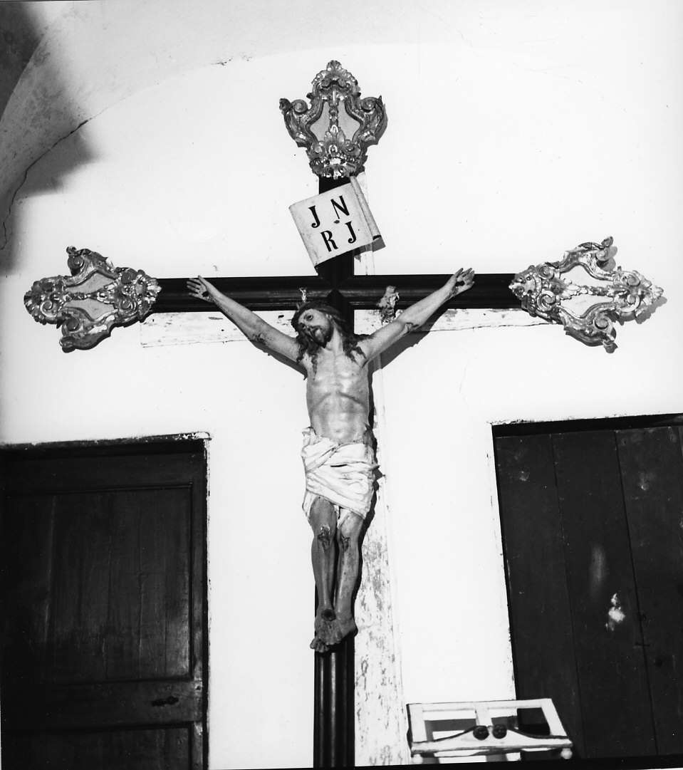 croce processionale, opera isolata - ambito italiano (sec. XIX)