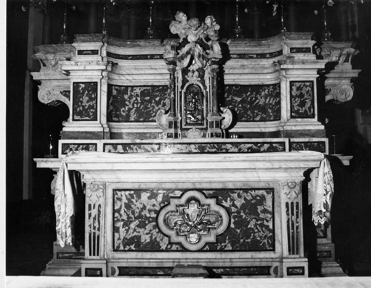 altare, elemento d'insieme - bottega italiana (sec. XVIII)