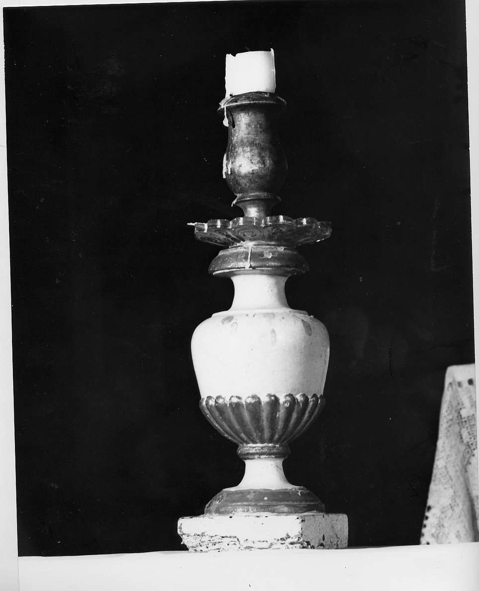 portacandelabro, opera isolata - ambito italiano (sec. XIX)