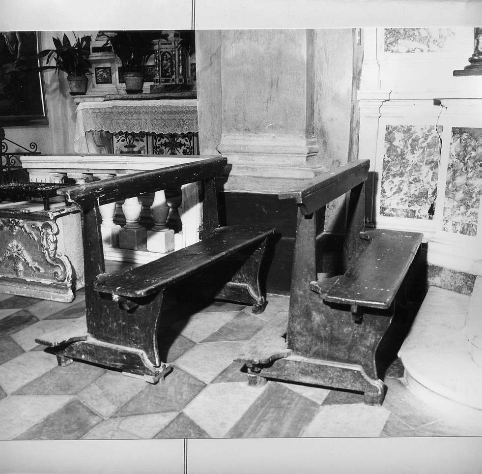 panca, serie - bottega ligure (sec. XIX)