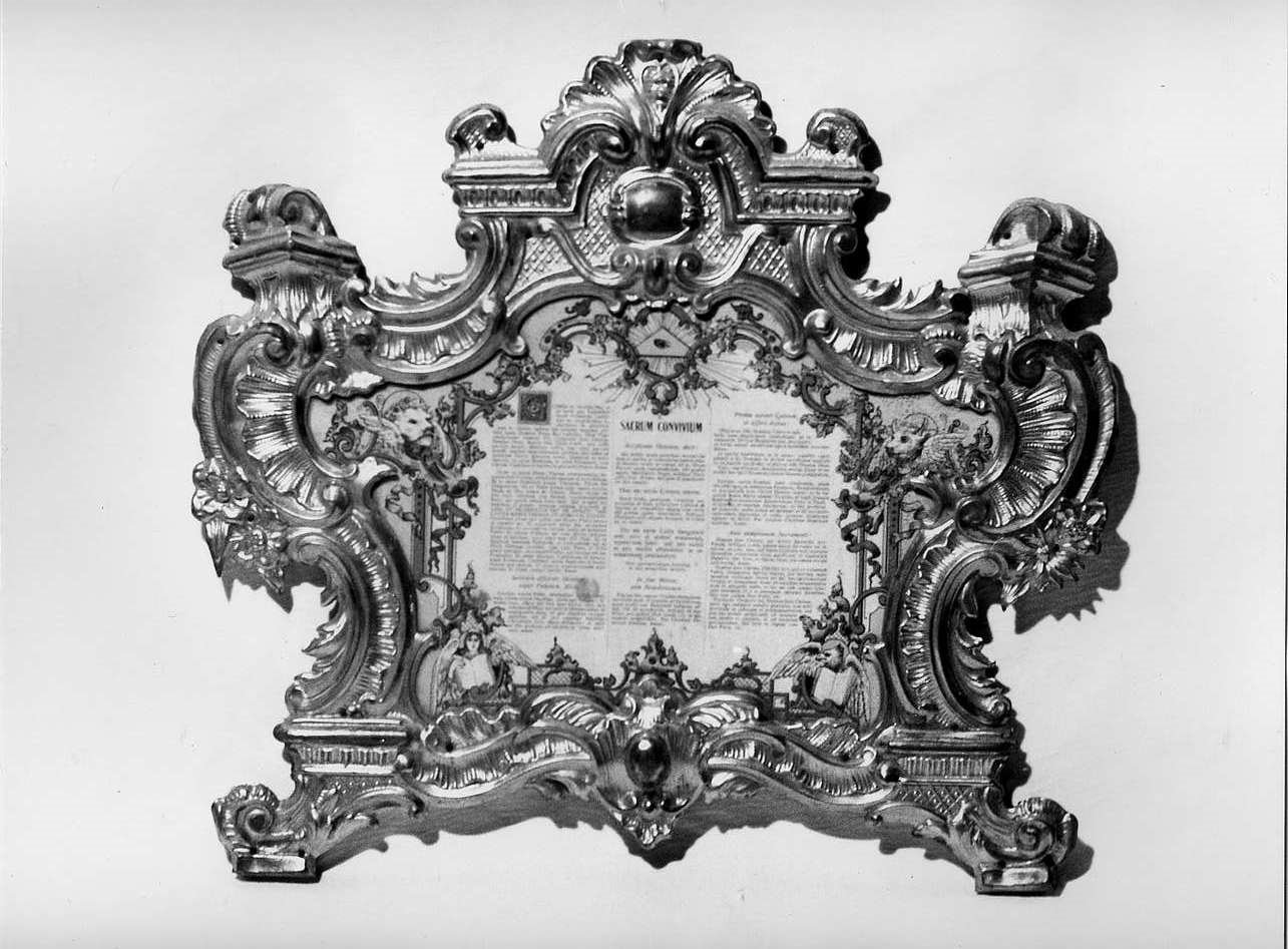 cartagloria, opera isolata - bottega ligure (sec. XIX)