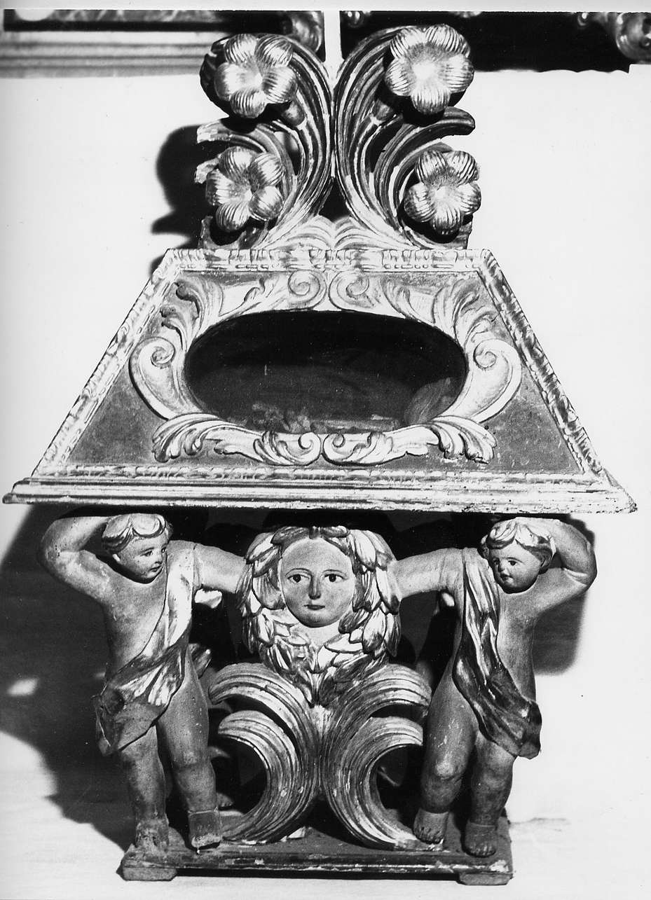 reliquiario a teca, opera isolata - bottega ligure (fine/inizio secc. XVII/ XVIII)