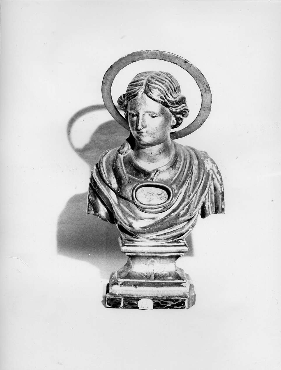 reliquiario - a busto, opera isolata - bottega ligure (secc. XVI/ XVII)