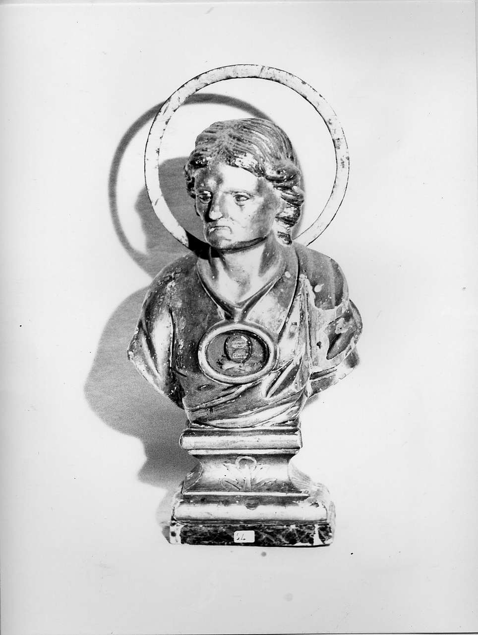 reliquiario - a busto, opera isolata - bottega ligure (secc. XVI/ XVII)