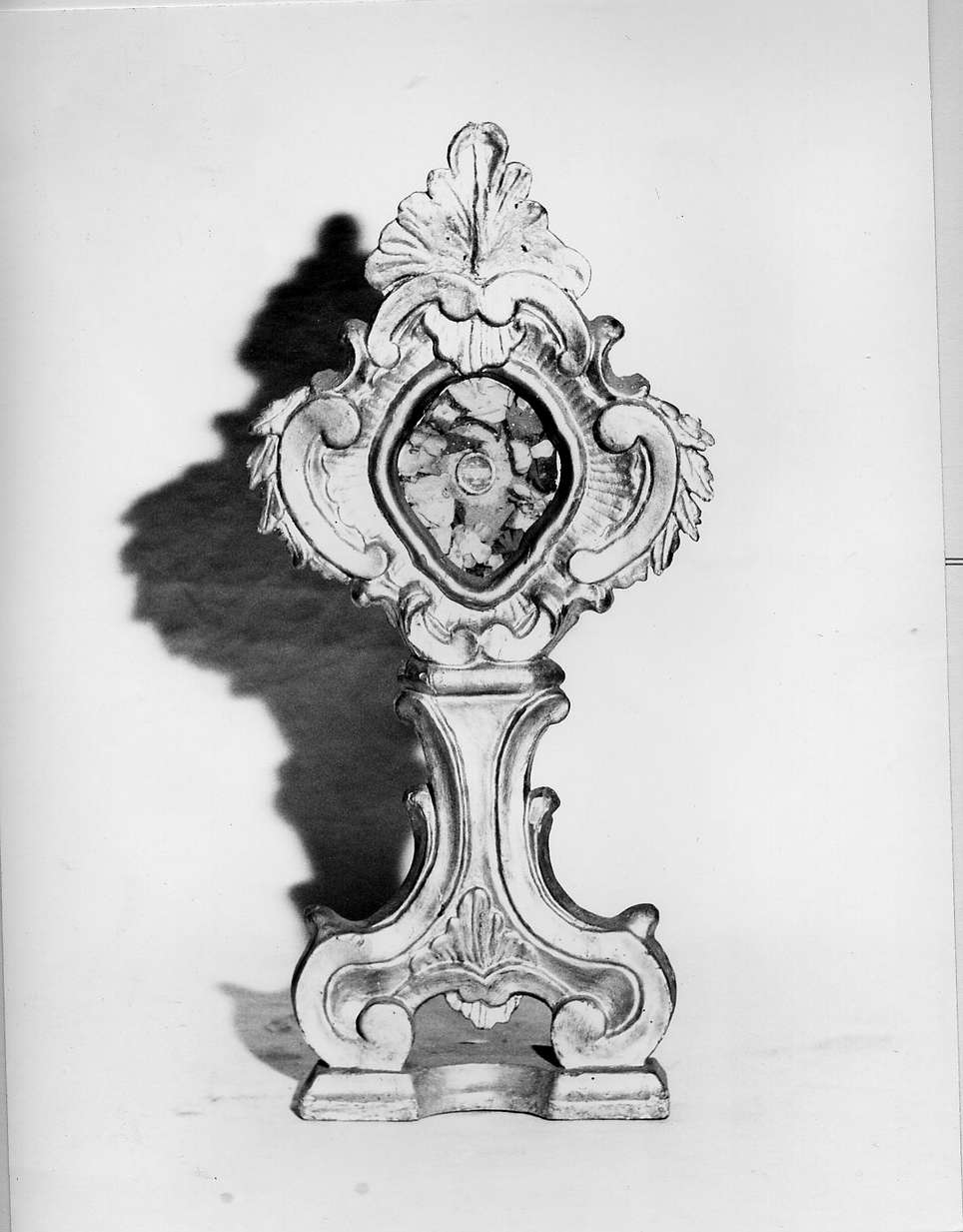 reliquiario - a tabella, opera isolata - bottega ligure (sec. XVIII)