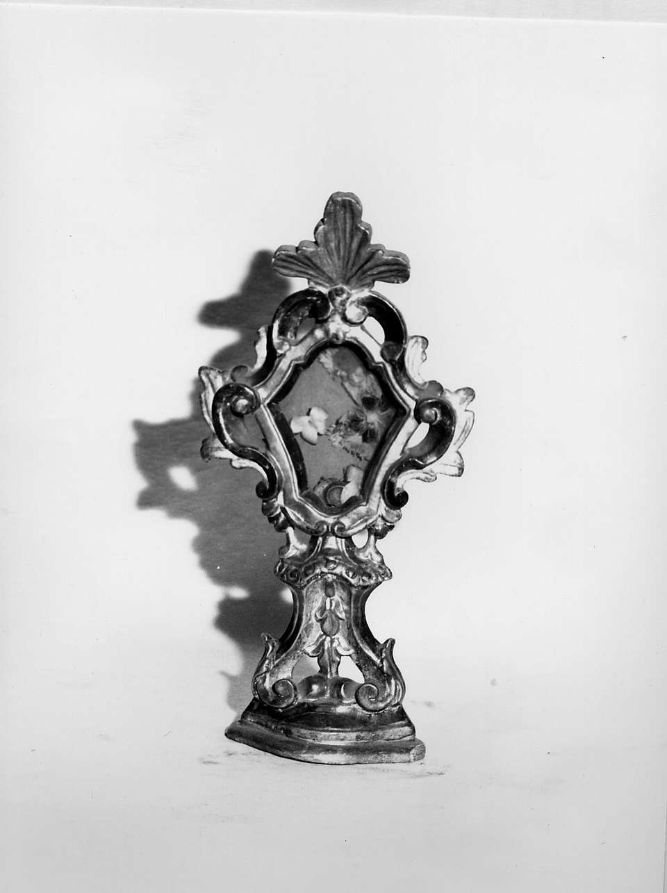 reliquiario - a tabella, opera isolata - bottega ligure (sec. XVIII)