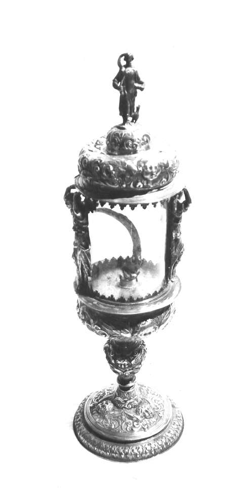 San Vincenzo (reliquiario - a ostensorio, opera isolata) - PRODUZIONE GENOVESE (sec. XVIII)