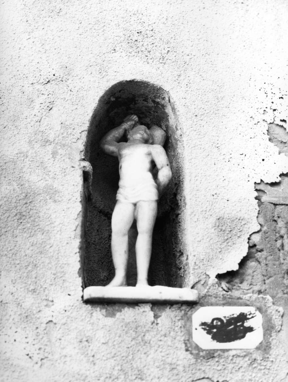 San Sebastiano (statua, opera isolata) - bottega italiana (secc. XVII/ XVIII)