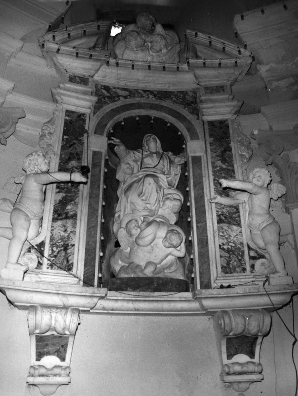 Madonna Assunta (statua, opera isolata) - bottega ligure (sec. XVIII)