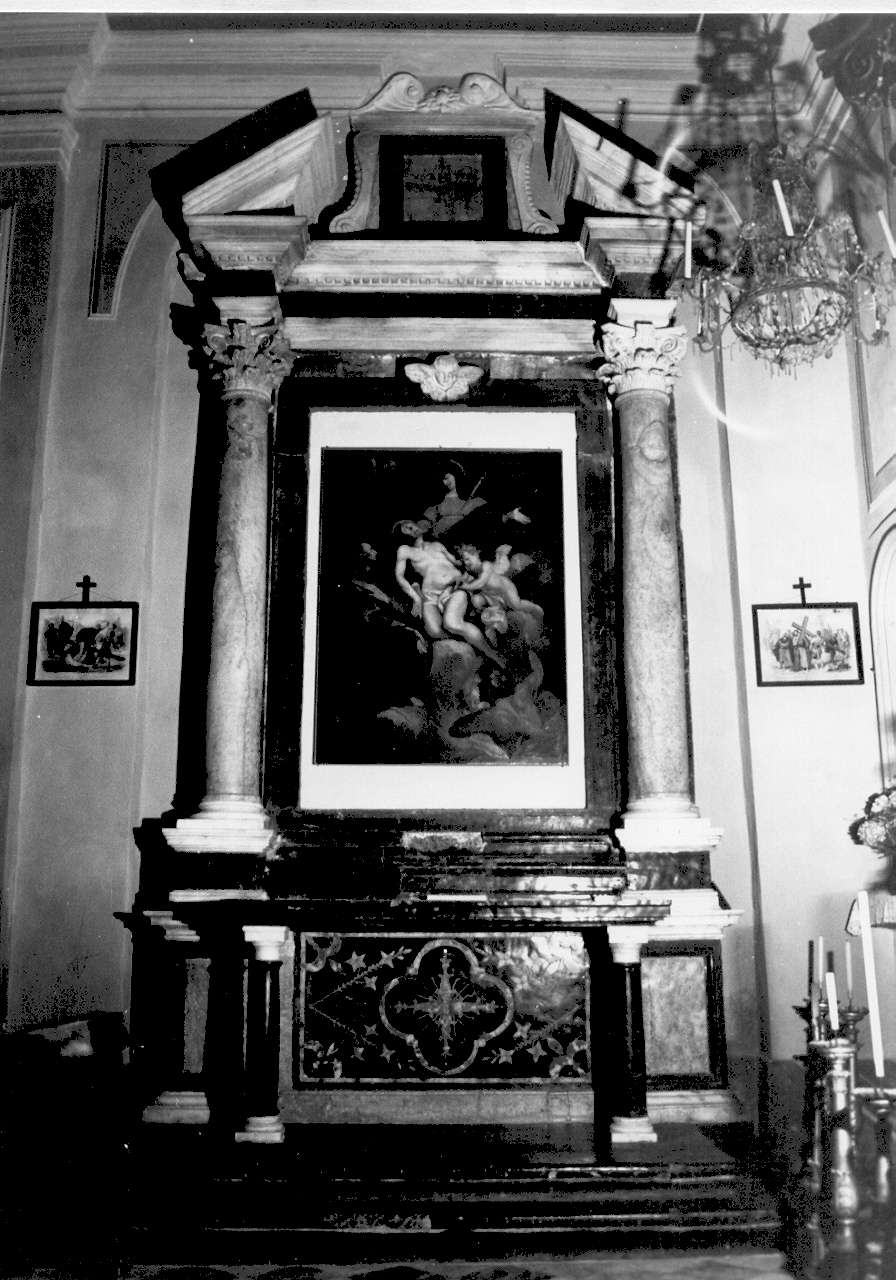 altare, opera isolata - bottega ligure (inizio sec. XVIII)