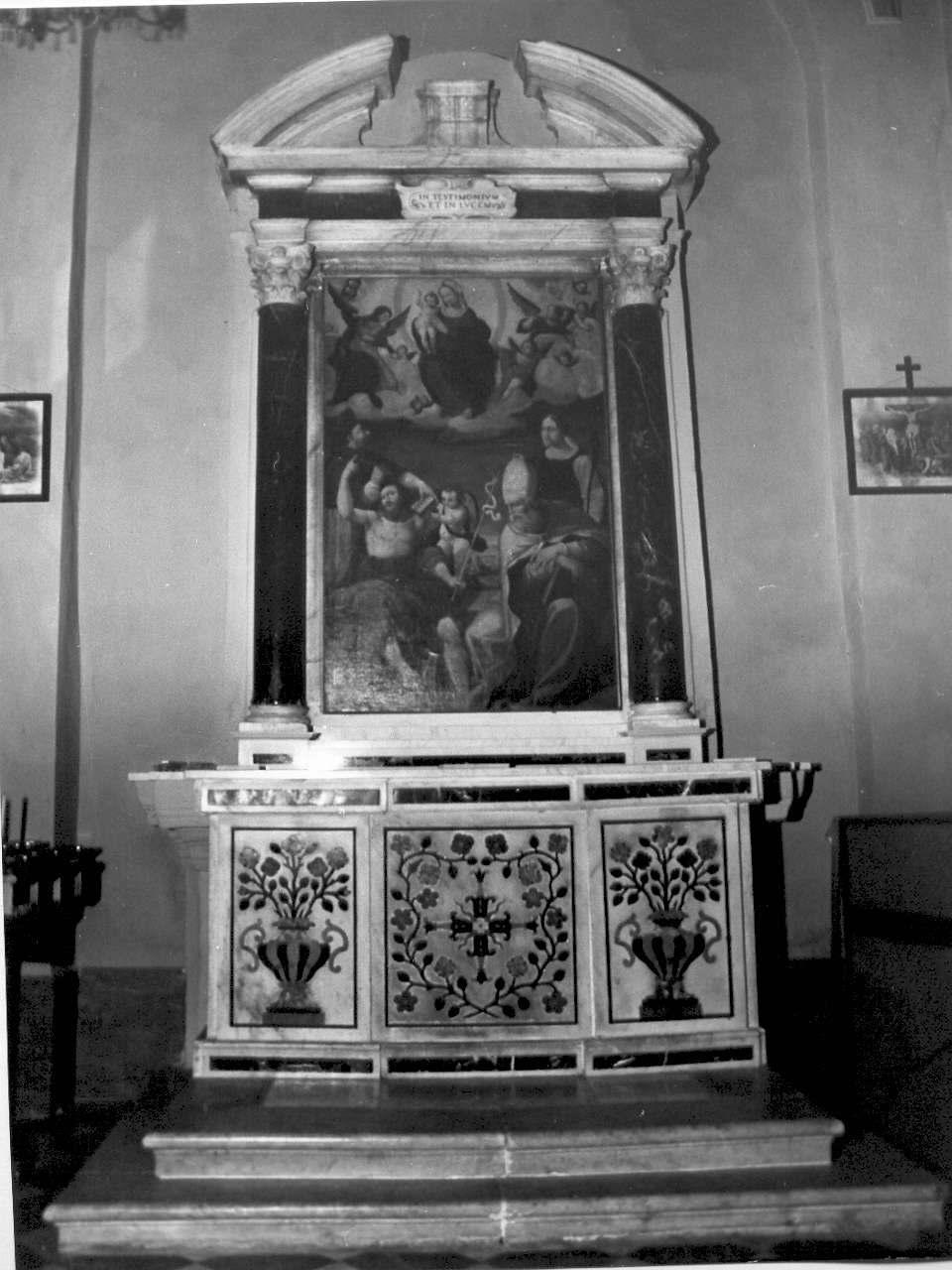 altare, opera isolata - bottega ligure (ultimo quarto sec. XVIII)