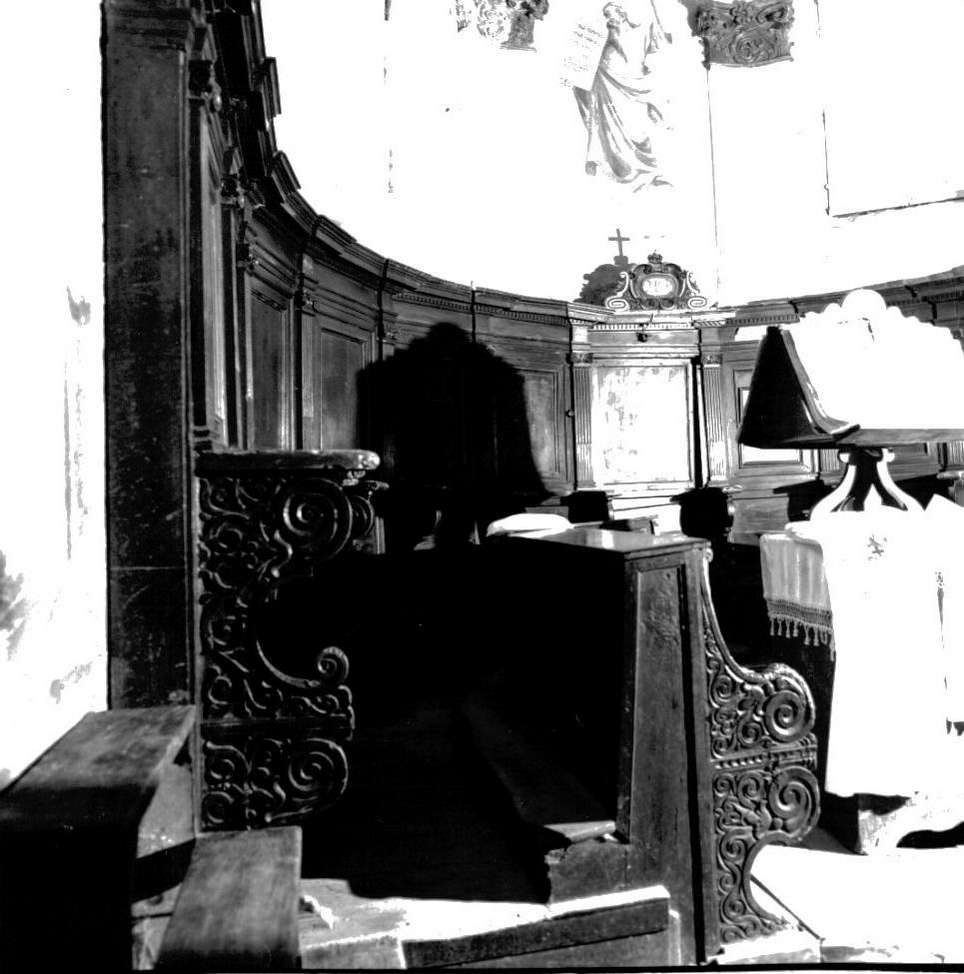 stalli del coro, insieme - bottega ligure (sec. XVII)
