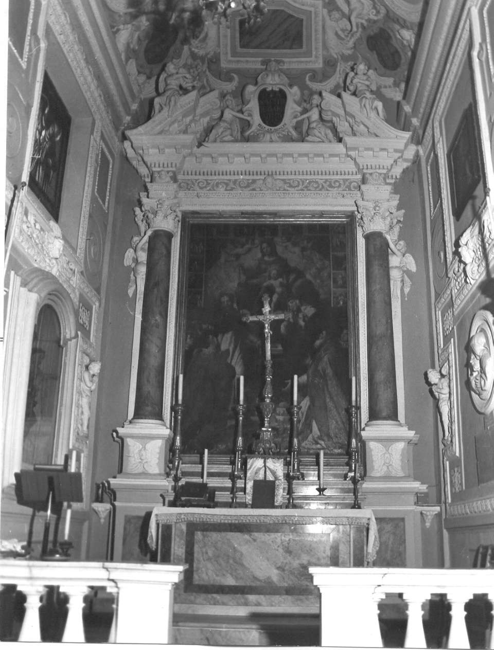 altare, opera isolata - ambito ligure (metà sec. XVII)