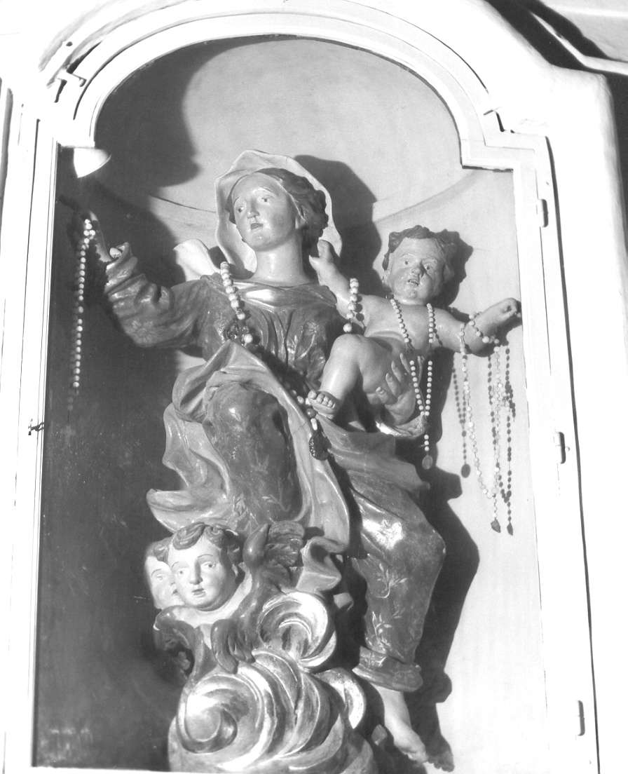 Madonna con Bambino (statua, opera isolata) di Garé (primo quarto sec. XIX)