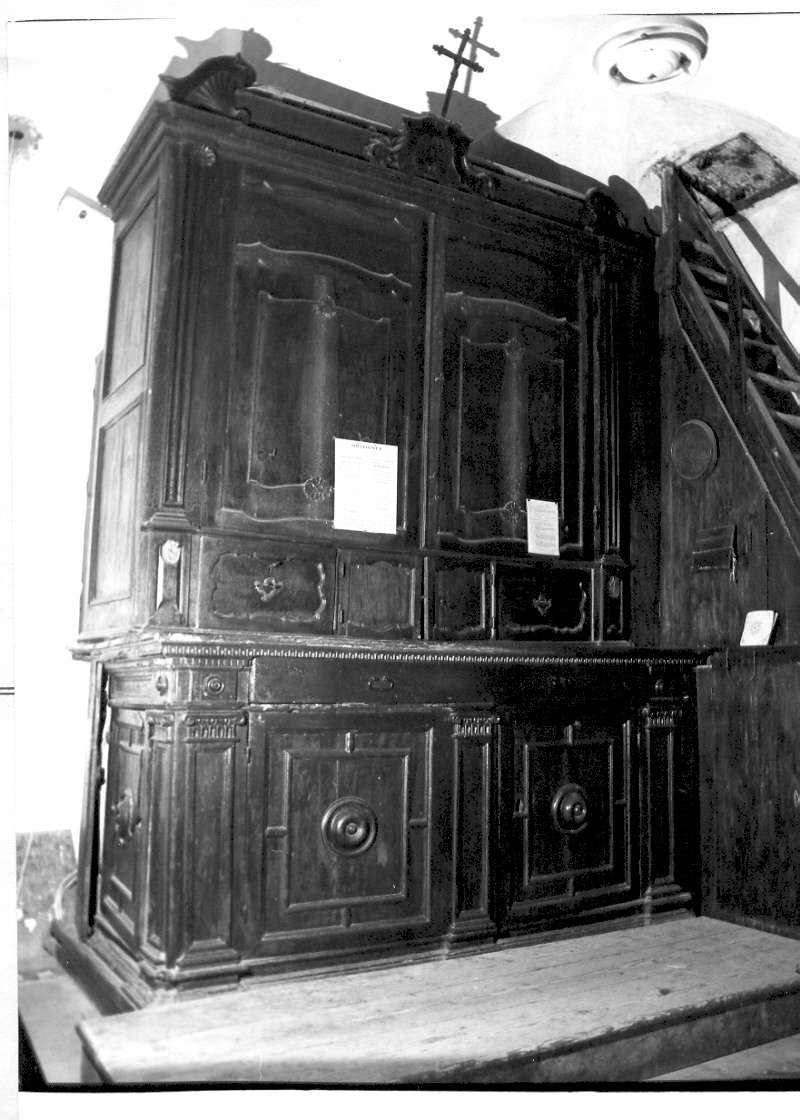 armadio da sacrestia - PRODUZIONE LIGURE (sec. XVII)