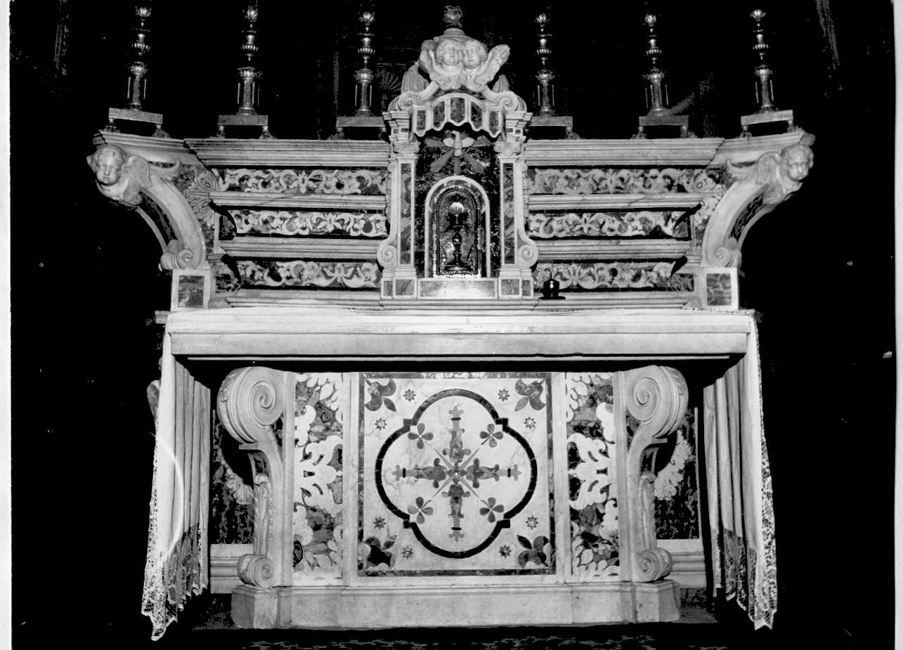altare, opera isolata - ambito italiano (sec. XVIII)