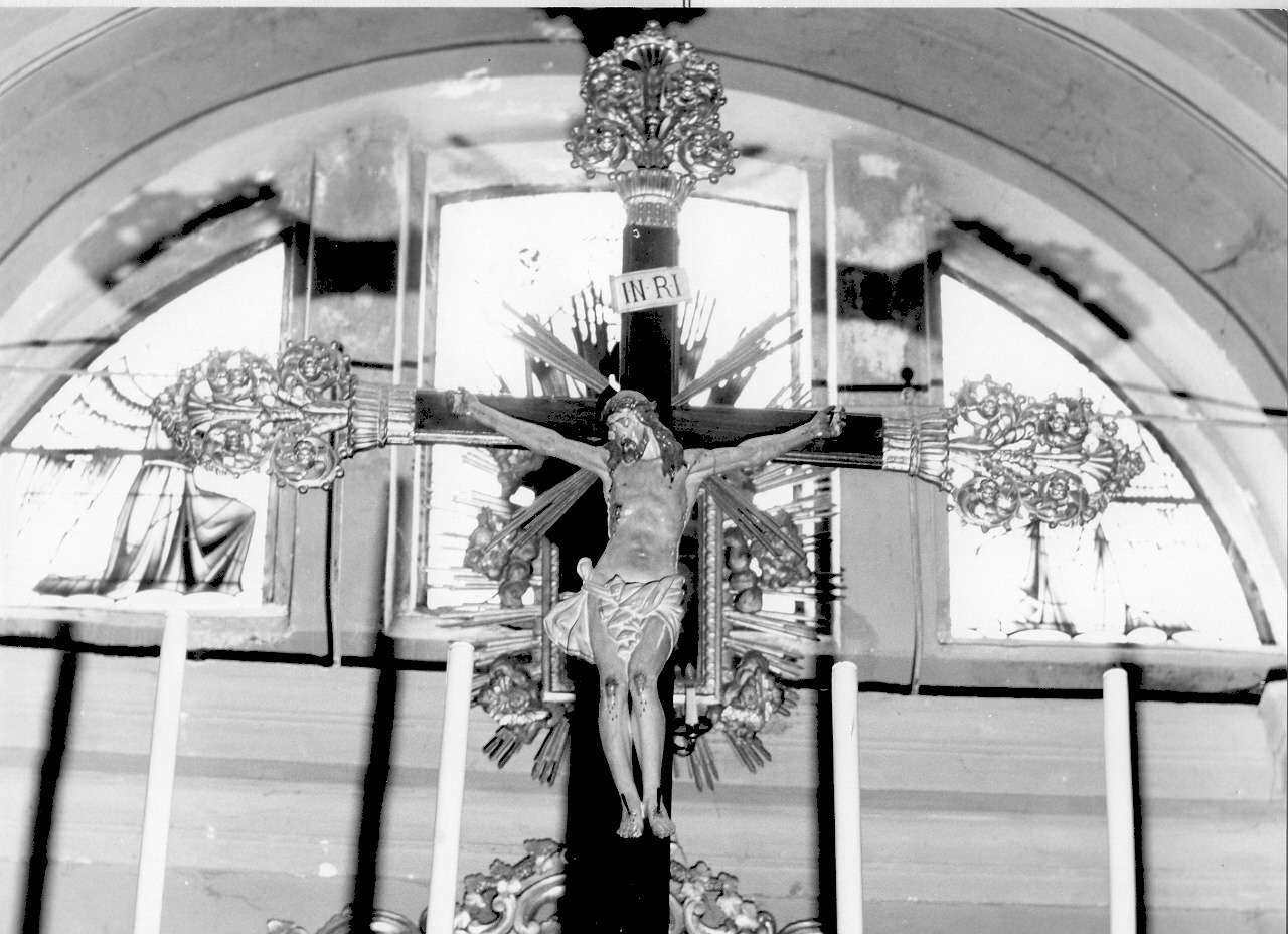 Cristo crocifisso (croce d'altare, opera isolata) - ambito italiano (sec. XIX)