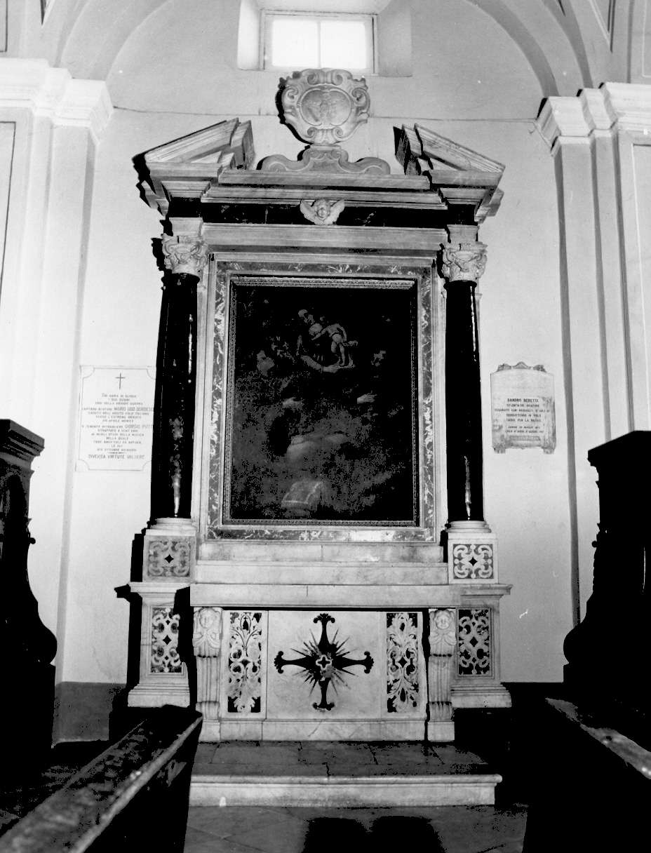 altare, opera isolata - ambito italiano (secc. XVIII/ XIX)