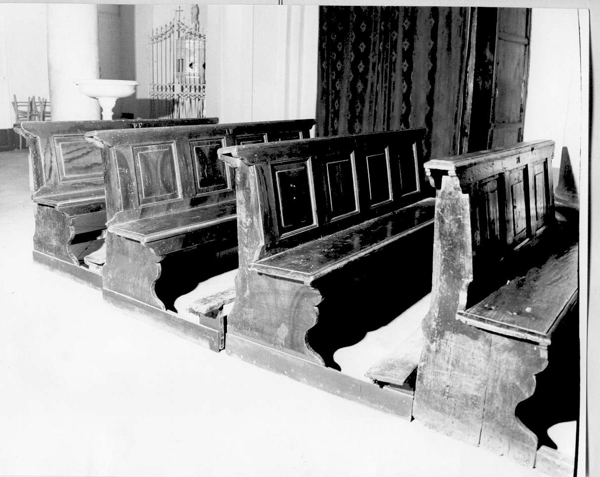 pancale da chiesa, serie - PRODUZIONE LIGURE (sec. XVIII)