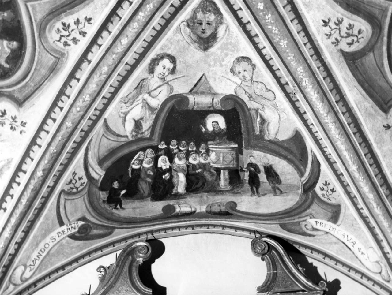 Episodi della vita di San Bernardino (dipinto, ciclo) - ambito italiano (primo quarto sec. XVII)