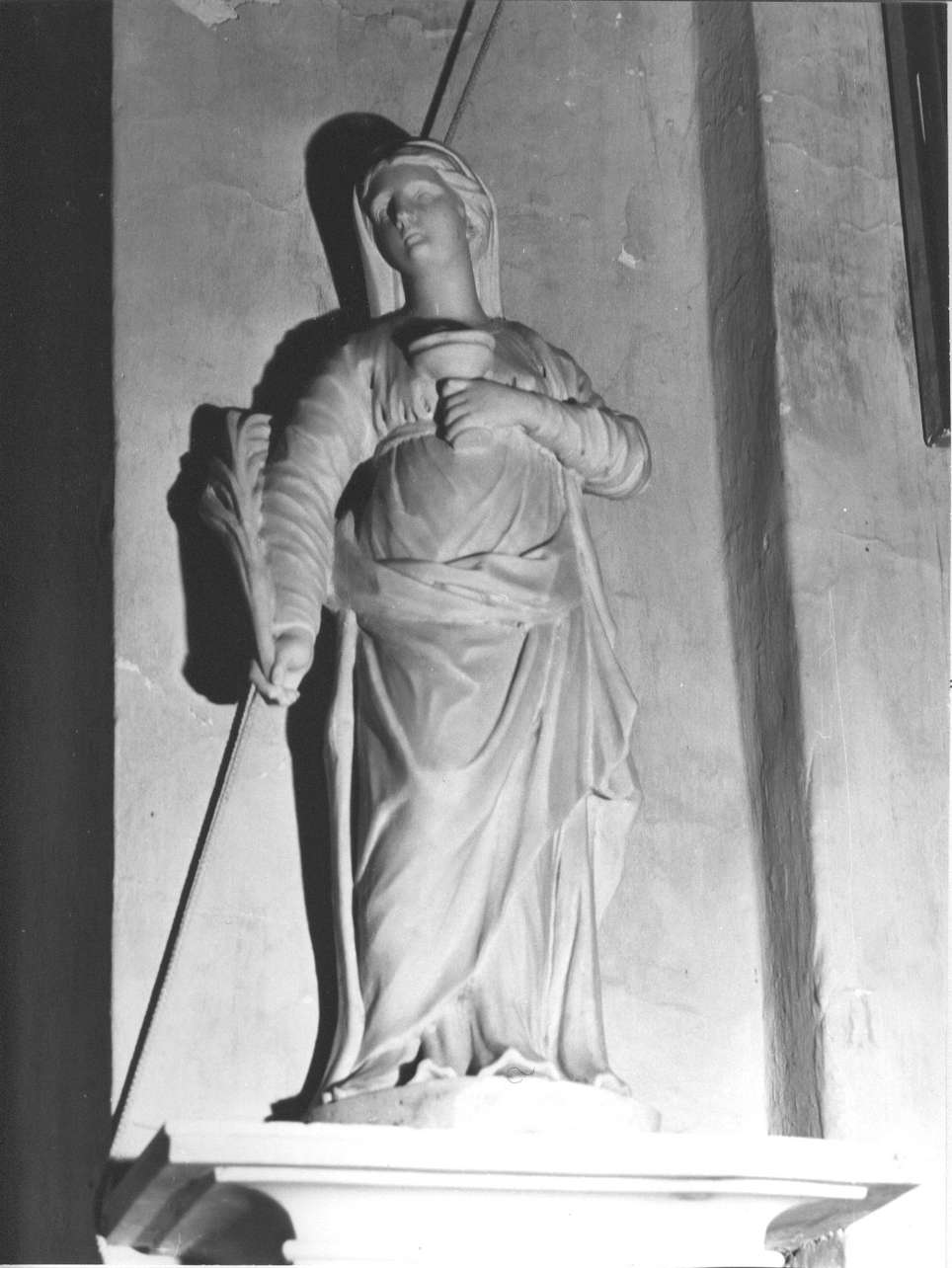 Santa Lucia (statua, opera isolata) - bottega italiana (sec. XVIII)