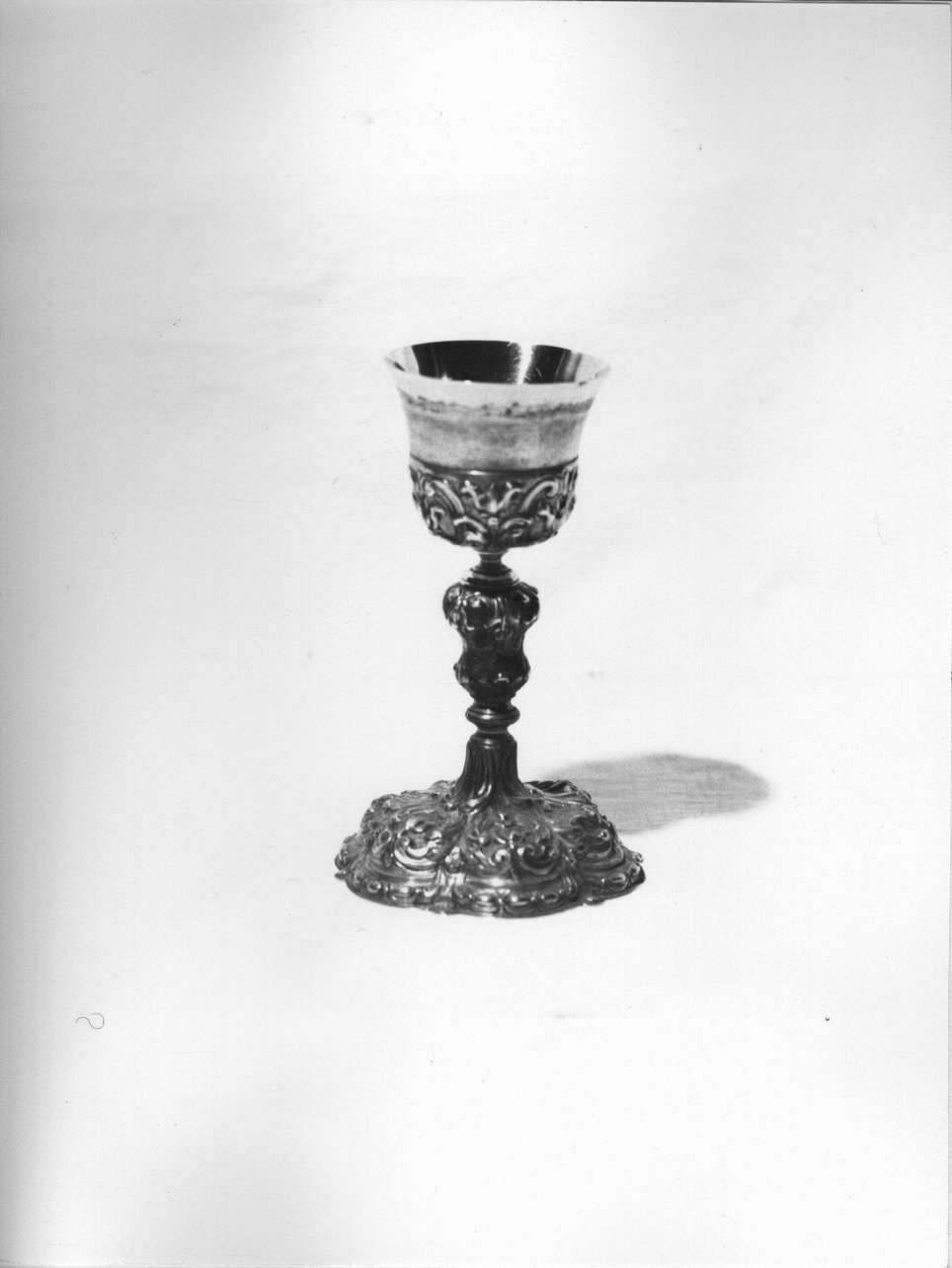 calice, opera isolata - bottega ligure (fine/inizio secc. XVIII/ XIX)