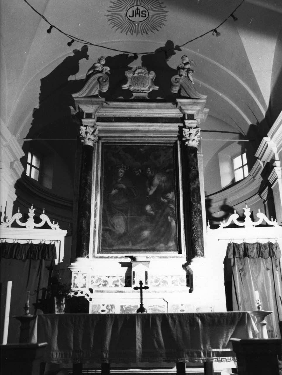 altare maggiore, opera isolata - bottega ligure (prima metà sec. XVIII)