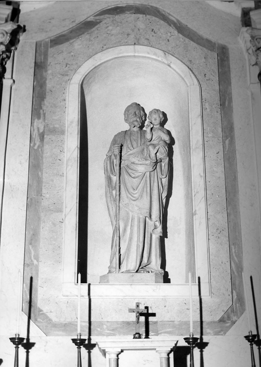 San Giuseppe (statua, opera isolata) - ambito italiano (sec. XIX)