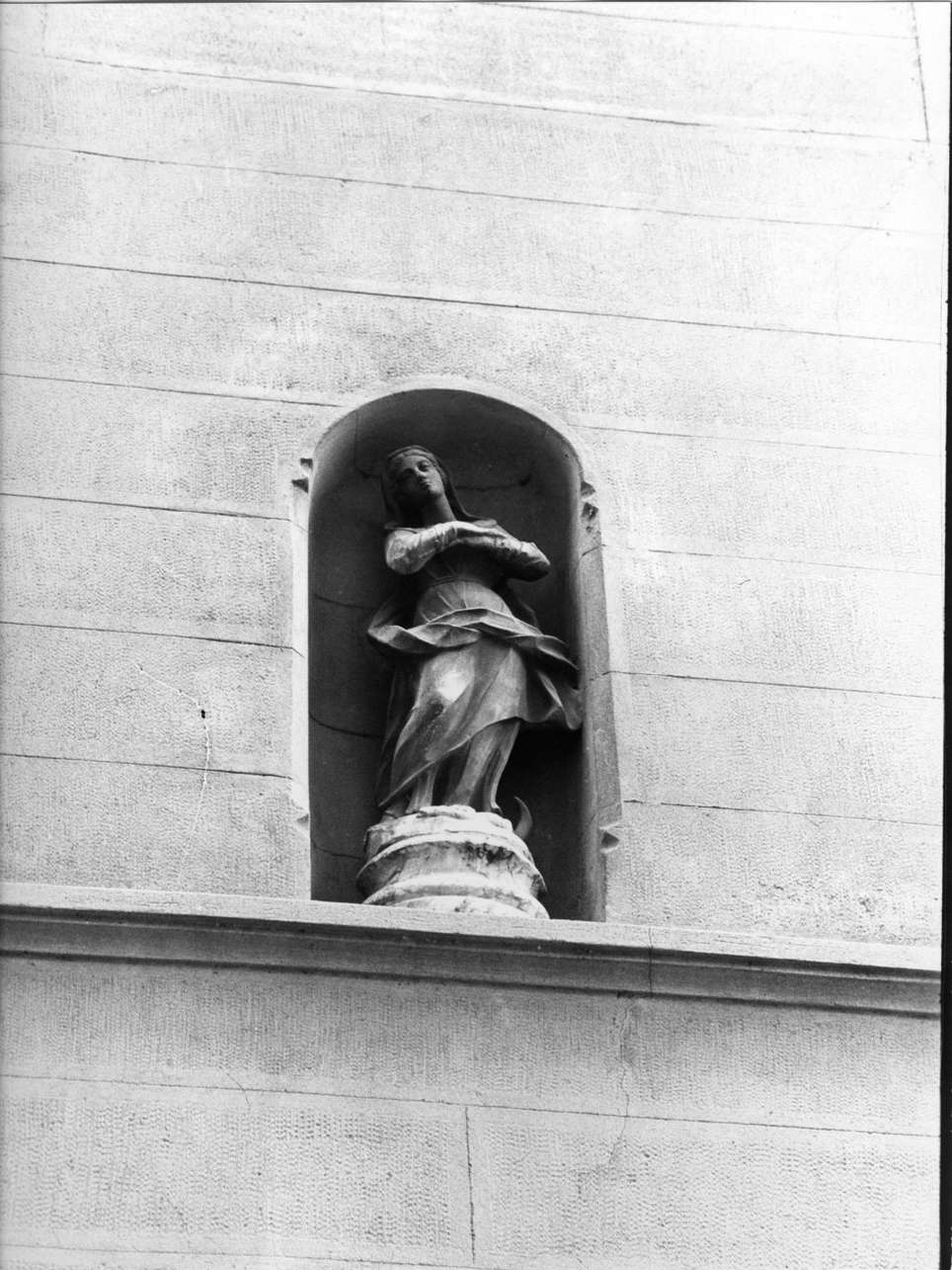 Immacolata Concezione (statua, opera isolata) - bottega italiana (sec. XVIII)